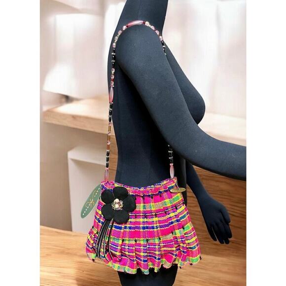 New With Tags Y2K Mary Frances #770 “Flirty” Bag - Picture 1 of 11